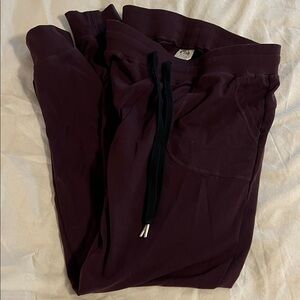 ZYIA Purple Joggers with Black Drawstring- size M